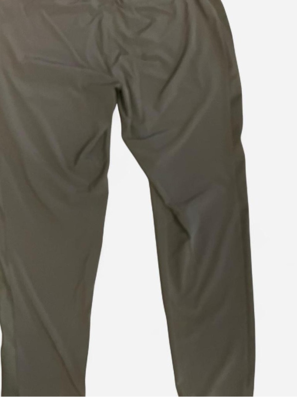 Athleta dark green joggers polyester/spandex with pockets Size 8 - Picture 5 of 7